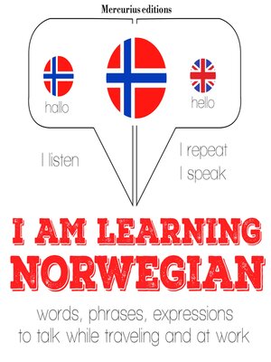 cover image of I am learning Norwegian